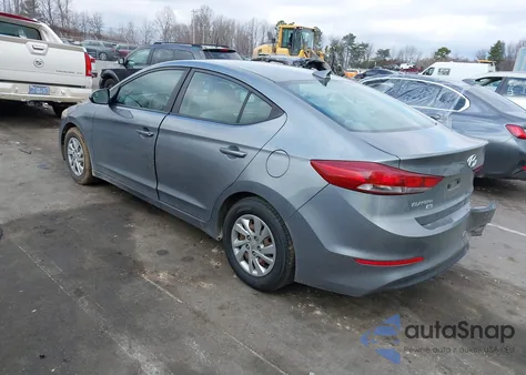 2017 Hyundai Elantra Se из США, поврежденный, VIN KMHD74LF9HU098871